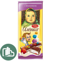 Аленка 87гр с начинкой с веселинками 1/10