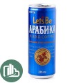 Кофейный напиток ЛЕТСБИ Iet`s be в банках 235мл. Arabica 1/30