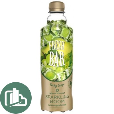 Напиток Fresh Bar 0,48л Sparkling boom 1/12 ПЭТ