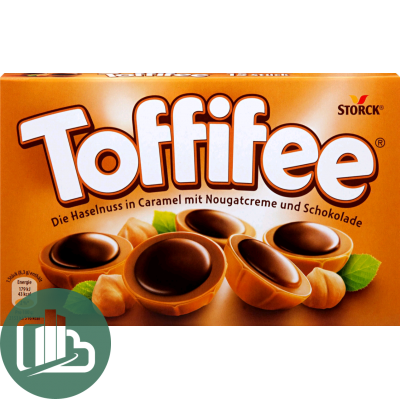 Тоффифее 250гр цельный лесной орех 1/15