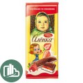 Аленка 87гр с начинкой клубника со сливками 1/10