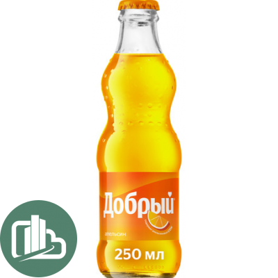 Добрый 0,25л 1/12 ст апельсин 