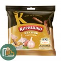 Яшкино Кириешки 60гр+25мл Чеснок с сырным соусом 1/30