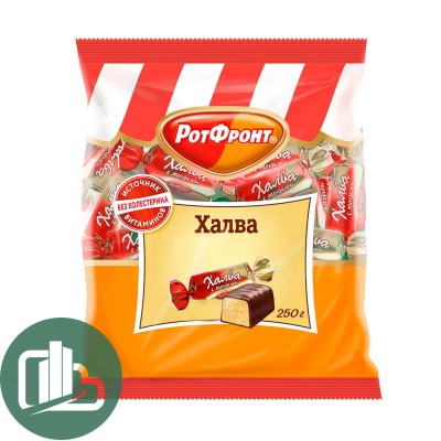 ФАСОВКА  Халва 200гр МИНИ РФ 1/10