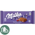 Милка  90гр Фундук Изюм 1/23 (Импорт)