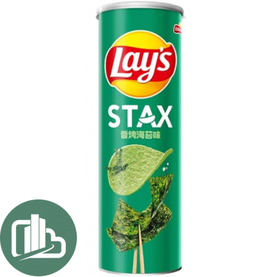 Лейс 90гр STAX Жареные Морские Водоросли 1/24
