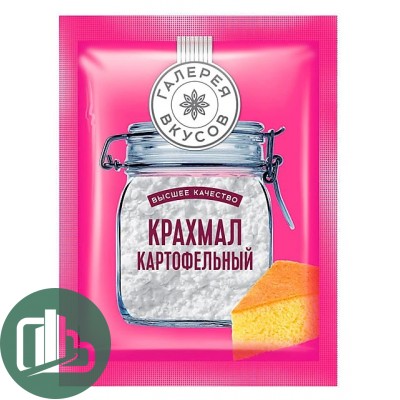 ГАЛЕРЕЯ ВКУСОВ Крахмал картофельный сорт Экстра 200г 1/16