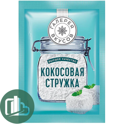 ГАЛЕРЕЯ ВКУСОВ Кокосовая стружка 20гр 1/36 ВС031