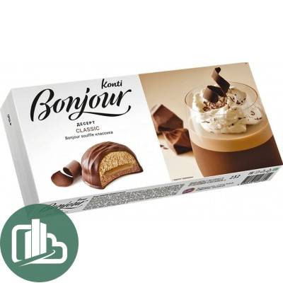 Десерт Bonjour суфле 232гр Классический 1/9