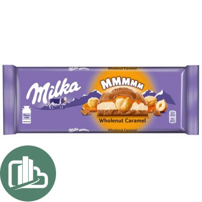 Милка 270гр карамель цельный фундук 1/11