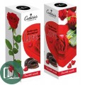 Кутюрье Конфеты LOVE РОЗЫ НА БЕЛОМ 105гр 1/16