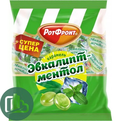 ФАСОВКА  Карамель Эвкалипт Ментол 200гр РФ 1/8