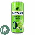 Балтика пиво №0 0,33 ж/б Лайм без/ал 1/24
