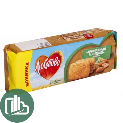 Любятово печ. сахарное аром. миндаль 280гр 1/9
