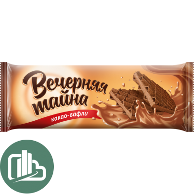 Вафли Коломенские Вечерняя Тайна Какао 120гр 1/24