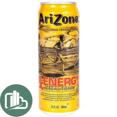 Напиток Arizona 650мл 1/24 Energy Herbal Tonic