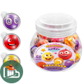 КТ Жевательная резинка 10гр Дуй пузырь с кислой начинкой ШАРИКИ СМАЙЛИКИ 1/50 (12)