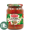 Пиканта Огурчики маринованные отборные в томат. соусе 700гр 1/6