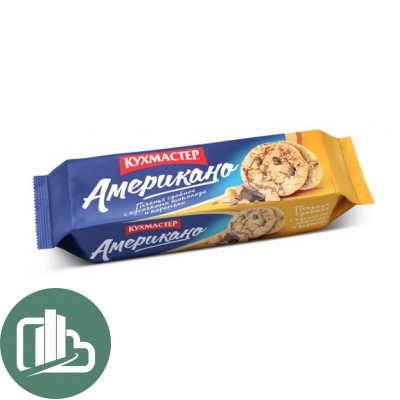 Печенье Кухмастер Американо с карамелью 270гр 1/12