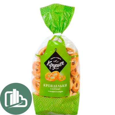 Печенье Круанте Крендельки 350гр 1/8 Черемушки