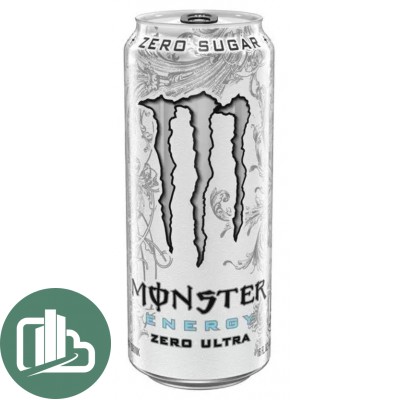Энер напиток Монстер 0,5л 1/12 Ультра Вайт