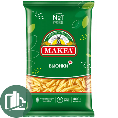 Макфа Вьюнки 400гр 1/10