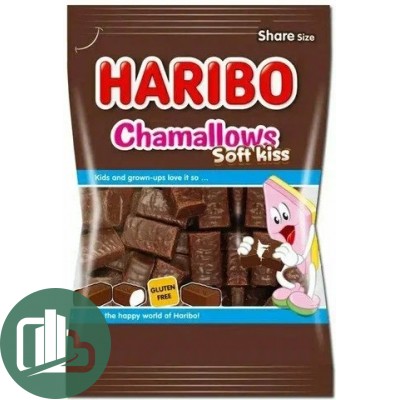Маршмеллоу ХАРИБО 200гр CHAMALLOWS Soft Kiss 1/12