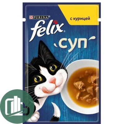 FELIX 48г СУП Курица 1/36