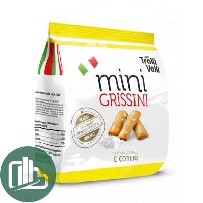 Тимоша Хлебные Палочки мини Grissini Сметана Лук 150гр 1/21