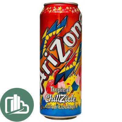 Напиток Arizona 650мл 1/24 Tropical ChillZicle Juice Cocktail