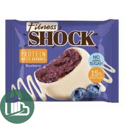Протеиновый батончик Shok 50гр Брауни Черника 1/12