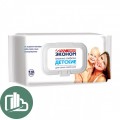 Влажные салфетки SMART Эконом 120шт (16) детские 