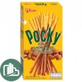 Палочки шок. Pocky Алмонд бисквитная палочка с миндалем 43,5гр 1/10