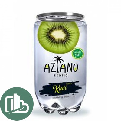 Aziano газ 0,33л 1/12 киви 