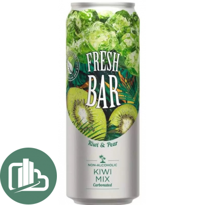 Напиток FRESH BAR 0,45л ж/б Kiwi Mix 1/12