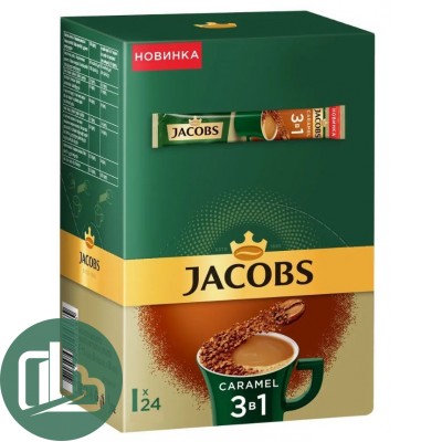 Якобс Монарх 3в1 Карамель 1/24 (10)