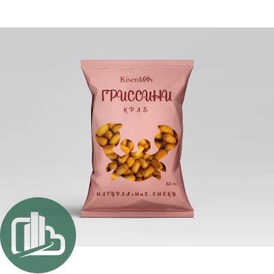 Сух Гриссини со вкусом Краб 50г 1/20 