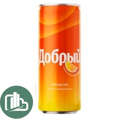 Добрый ж/б 0,33л Апельсин 1/12