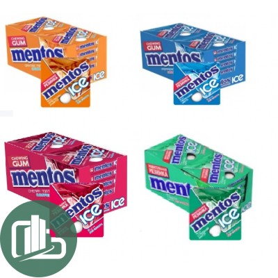 Ментос жев/рез 12,5гр 1/12 Ассорти