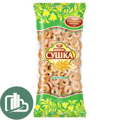 Сушка Мини Простая 180гр 1/20 (Волжский пекарь)