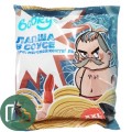 Вовкус Лапша в соусе вкус Морской коктейль, 2 порции XXL 180гр 1/24