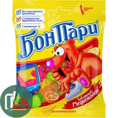 Бон пари мармелад медведи 75гр 1/15