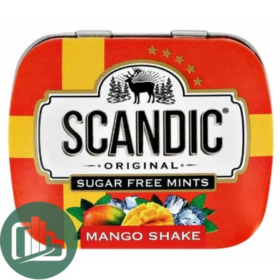 SCANDIC конфеты Манго  14г 1/12 (18)