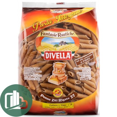 Divella пенне зити регате 500гр 1/24 N27I