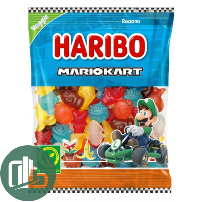 Мармелад ХАРИБО 160гр Mario Kart Veggie 1/40