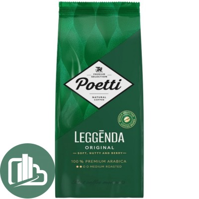 Кофе Паулиг Poetti Leggenda Orginal зерно 1000гр 1/4