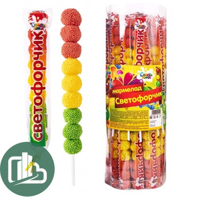 Мармелад Светофорчик 22гр 1/40 (12)