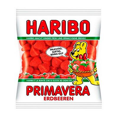 Мармелад ХАРИБО 80гр PRIMAVERA Клубника 1/24