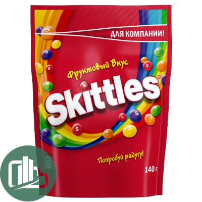 Скитлс 140гр. Фрукты 1/20
