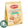 Яшкино Заварные пышечки в белой глазури 180гр 1/5